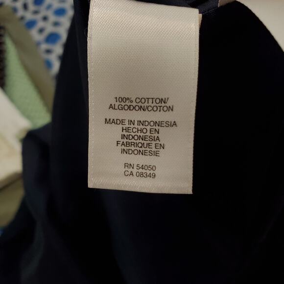 Jones New York Signature Womens Navy Pleat Front Sleeveless Dress Womens Size 20 - Picture 6 of 8